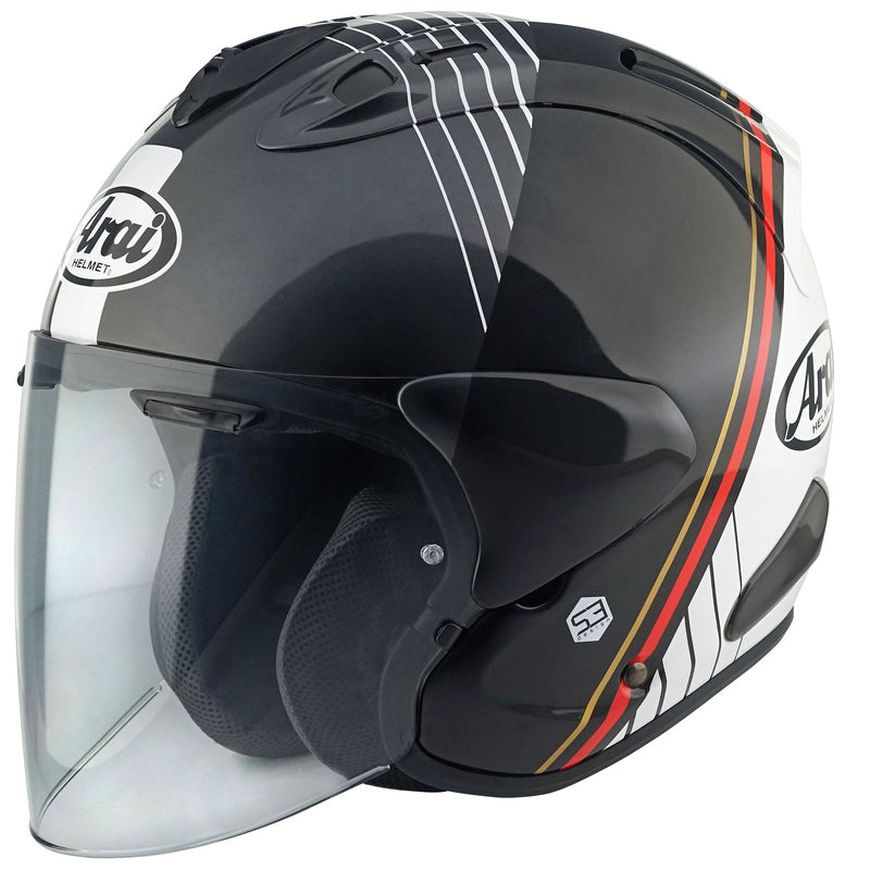 Casque ARAI SZ-R EVO Temu blanc avant