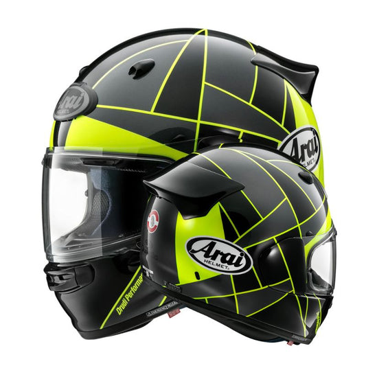 Casque ARAI Quantic - Peak Yellow