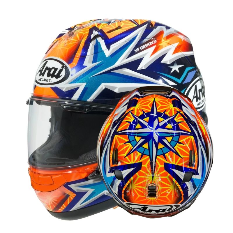 Casque ARAI RX-7V EVO – Okamoto Compass