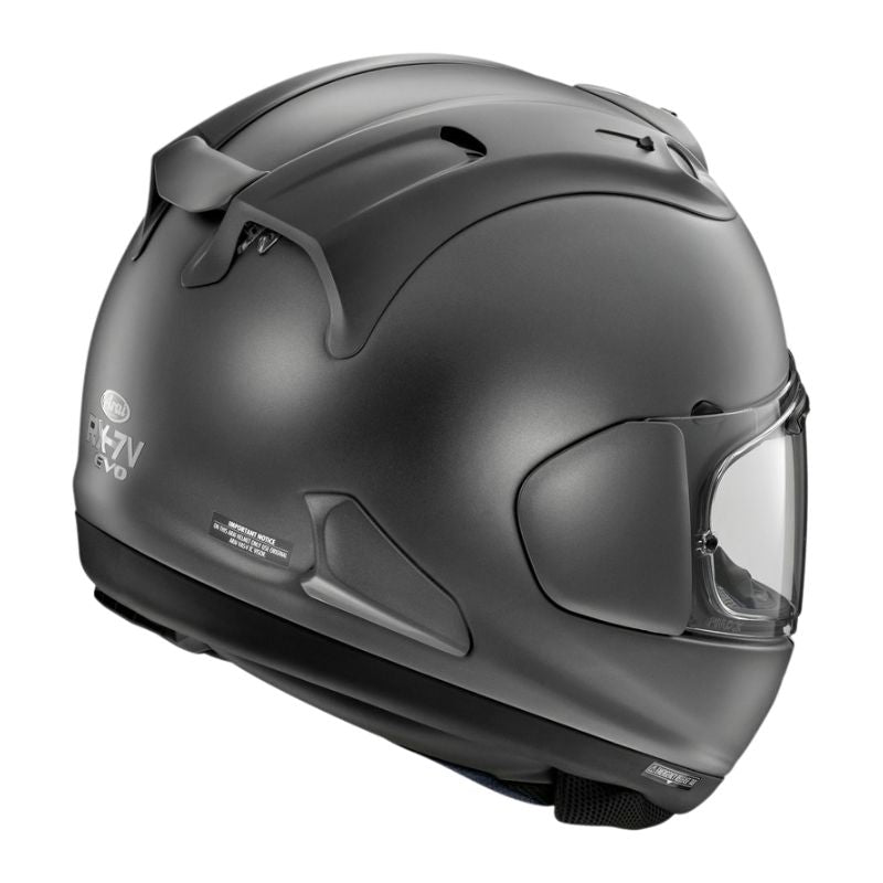 Casque ARAI RX-7V EVO - Frost Gun Metallic - Gris mat