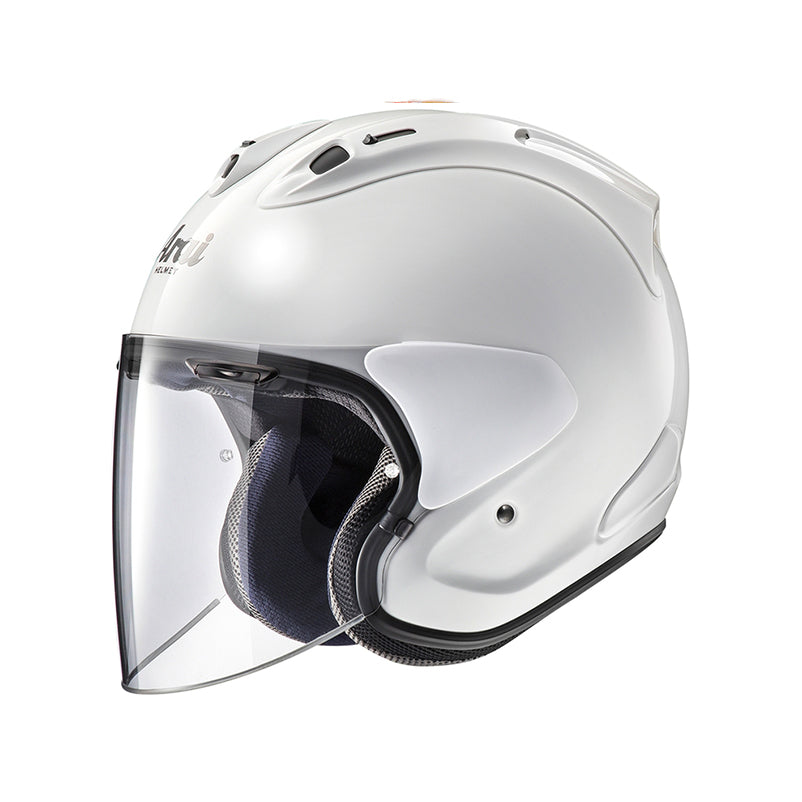 vue avant Casque SZ-R EVO FROST WHITE