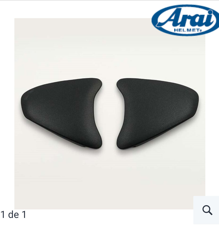Paires de pivots Arai szr vas noir mat