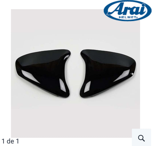 Paires de pivots Arai szr vas noir brillant