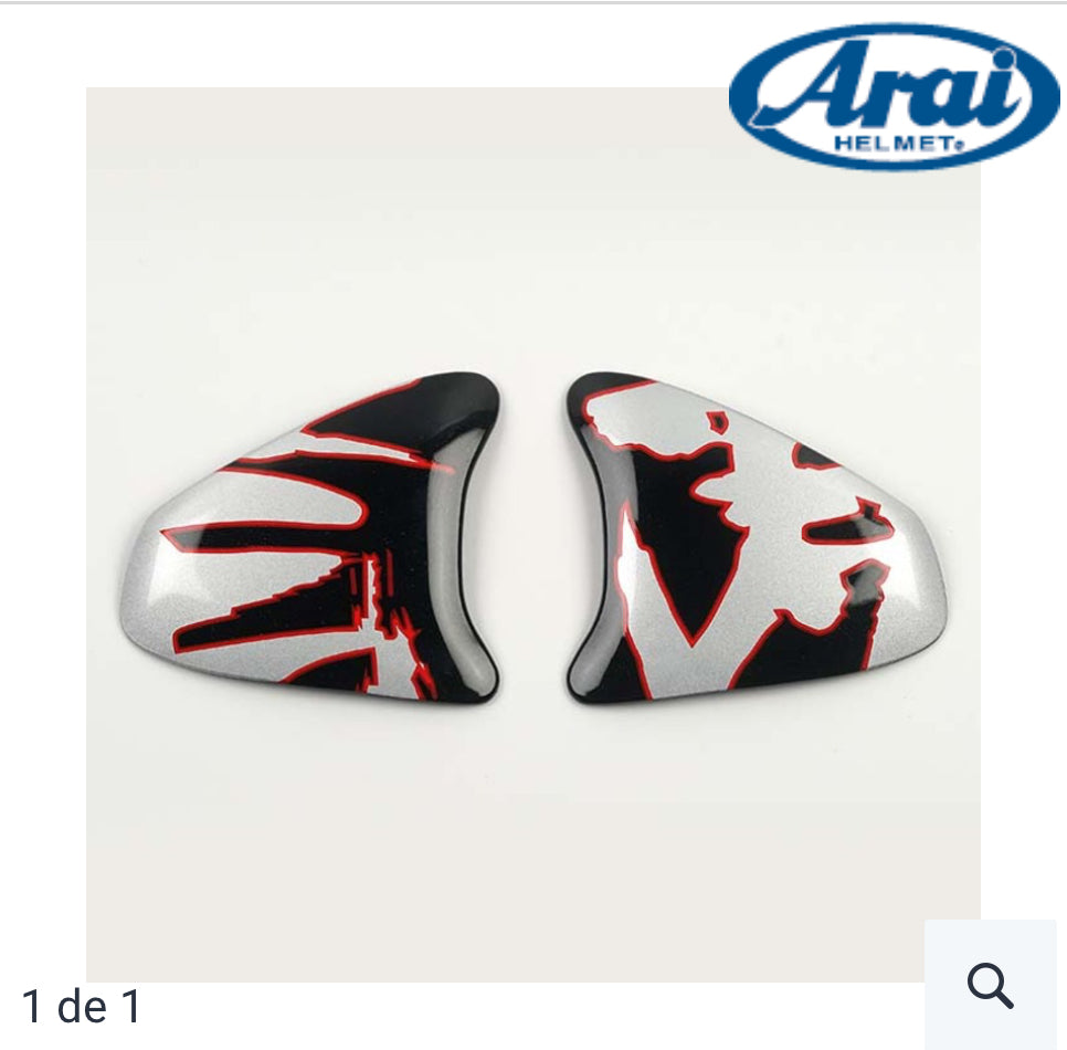 Paires de pivots Arai szr vas déco écriture japonaise