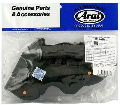 Coiffe intérieur casque Arai szr vas evo ramx