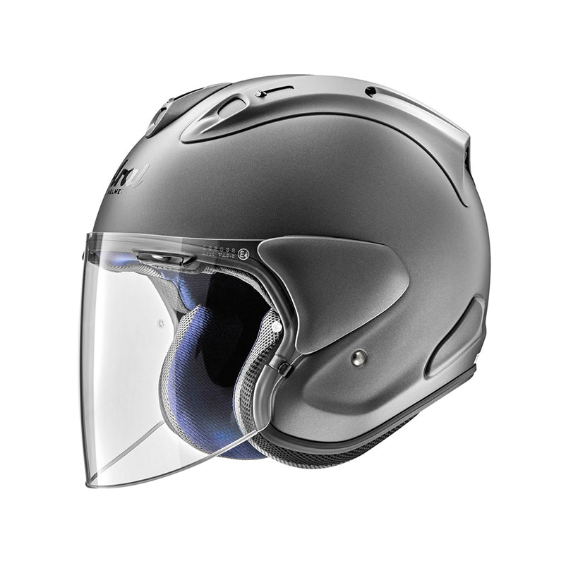 vue profil Casque SZ-R EVO GUN METALLIC FROST