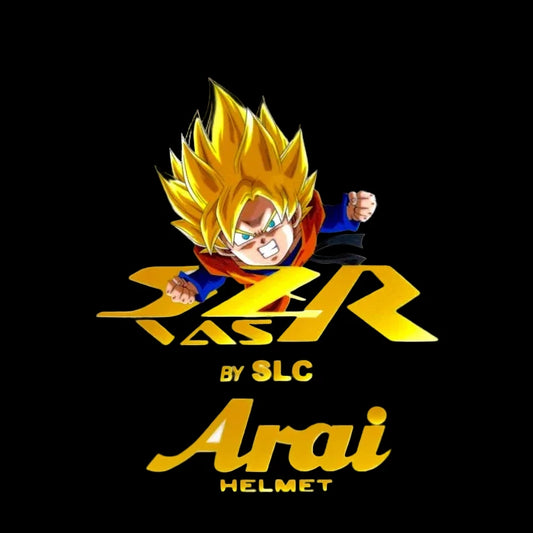 Stickers ARAI SZR VAS DragonBallZ (avant/arrière)