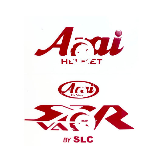 Stickers ARAI SZR VAS Flag Tunisie (avant/arrière)