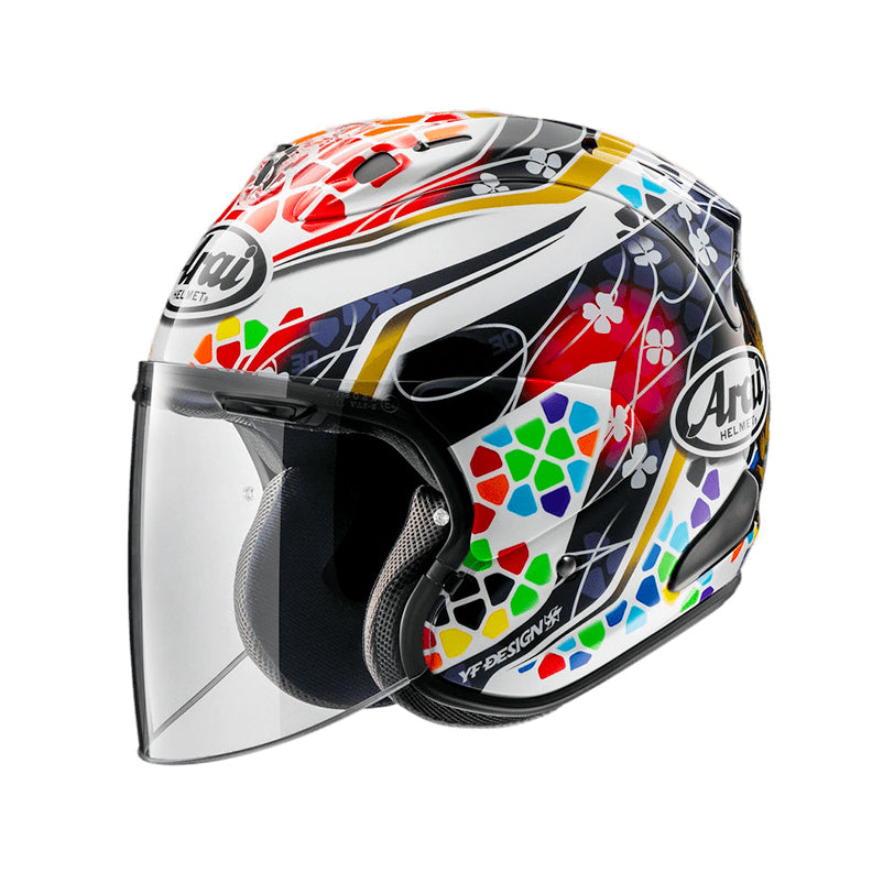 Casque Arai VZ RAM Nakagami Replica avant