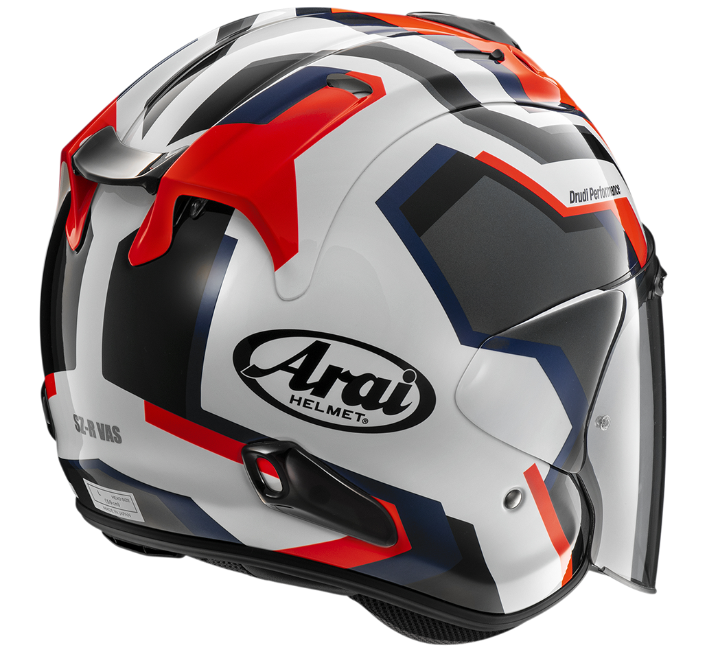vue arrière Casque SZ-R VAS RSW TRICO