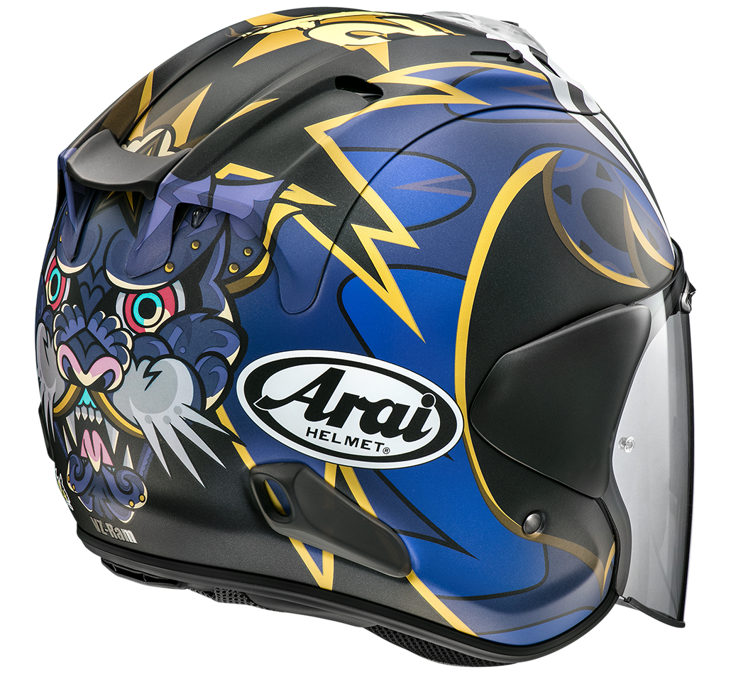 Casque VZ-RAM NAKASUGA21 vue arrière