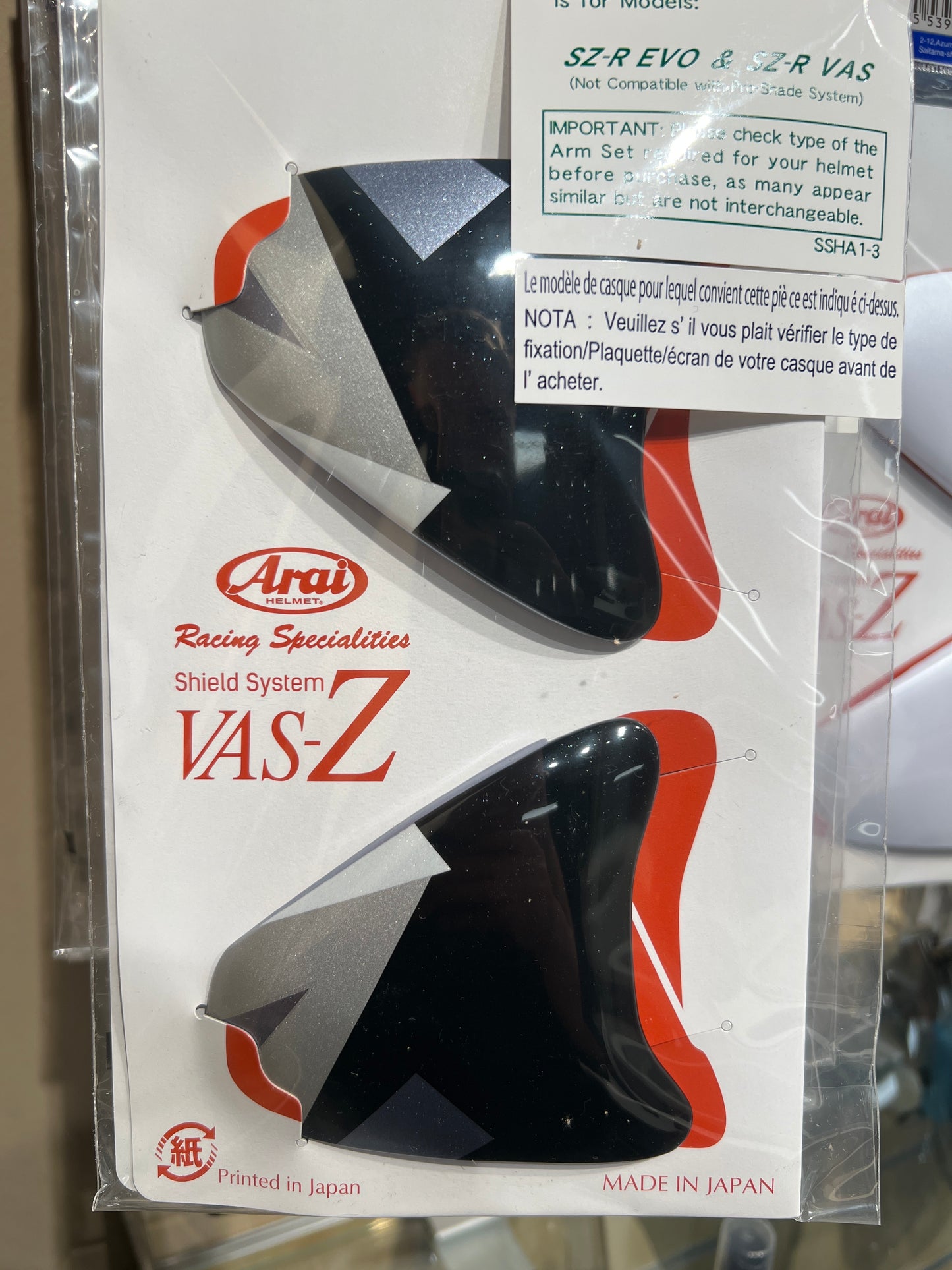 Paires de pivots Arai szr vas déco