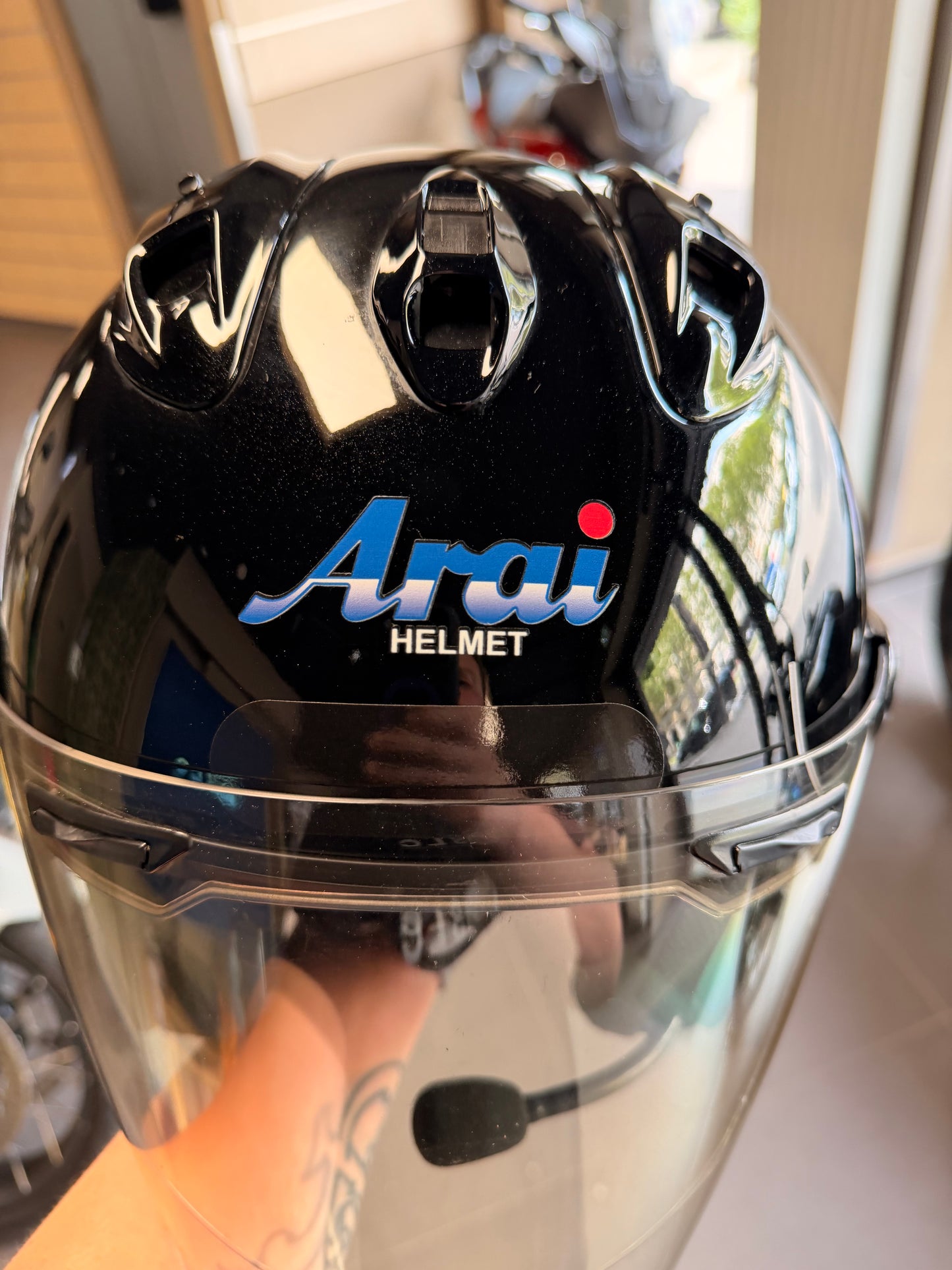 Stickers ARAI SZR EVO Deco PSG (avant/arrière)