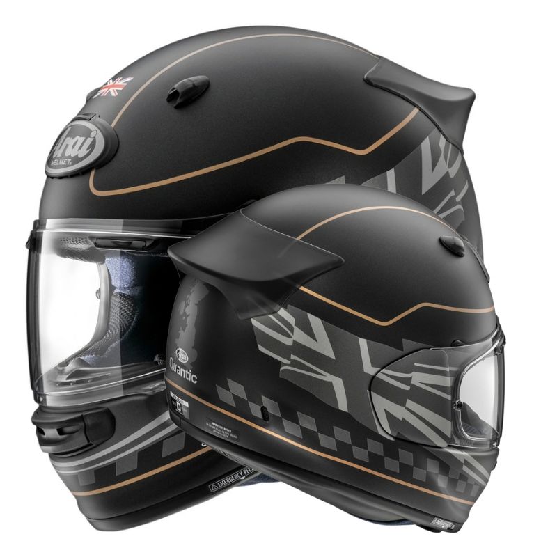 Casque ARAI QUANTIC DARK CITIZEN - Noir