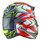 Casque ARAI QUANTIC Star & Stripes - rouge