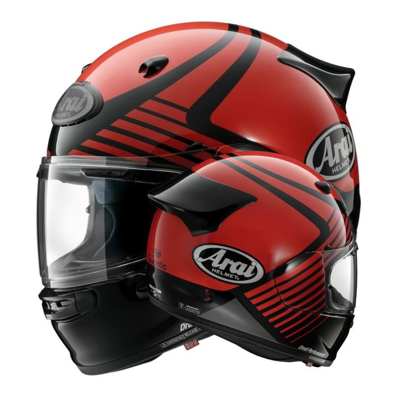 Casque ARAI Quantic - Flight Red / Flight Grey