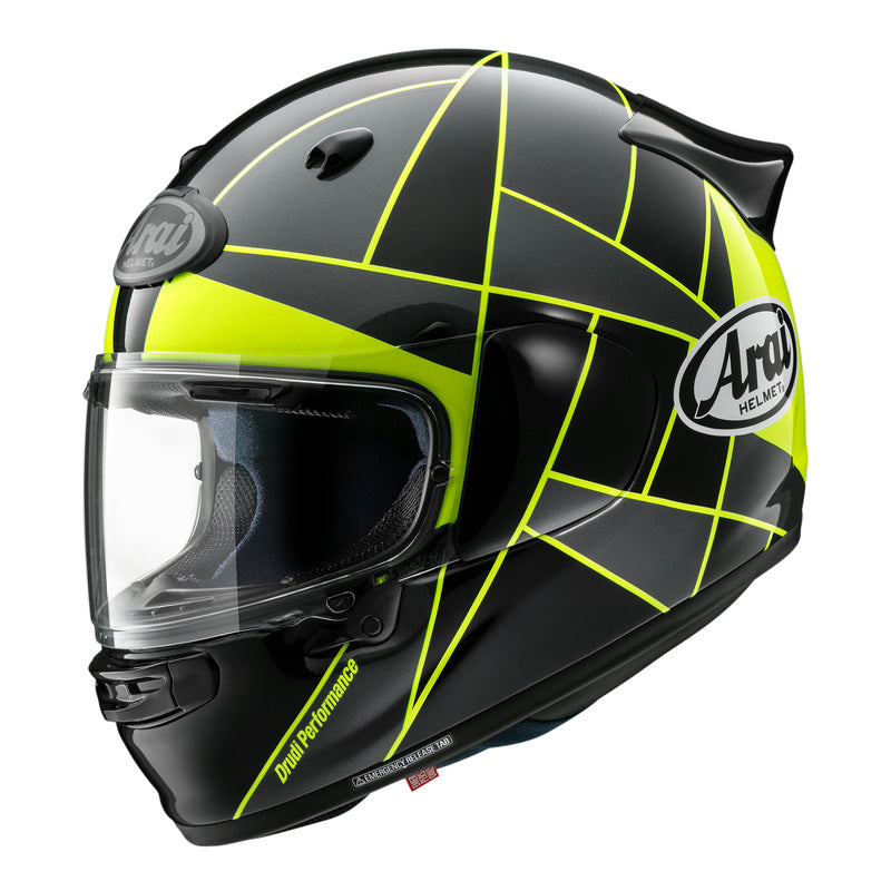 Casque ARAI Quantic - Peak Yellow
