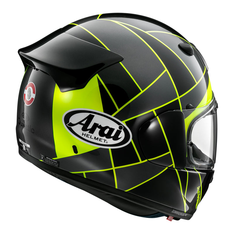 Casque ARAI Quantic - Peak Yellow