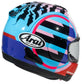Casque ARAI RX-7V EVO - Spectre Cyan