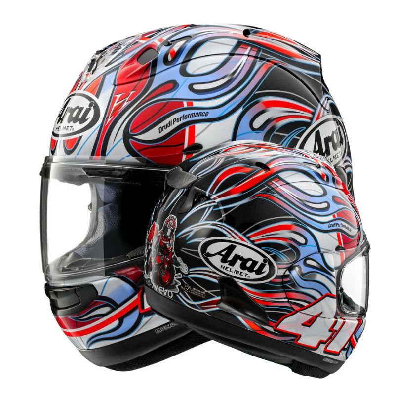 Casque ARAI RX-7V EVO Haga WSBK - Replica