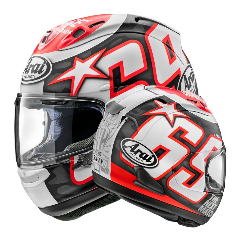Casque ARAI RX-7V Evo Hayden Reset Replica
