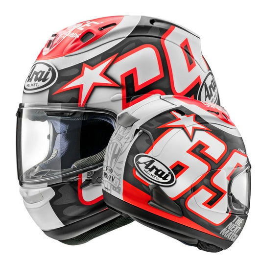Casque ARAI RX-7V Evo Hayden Reset Replica