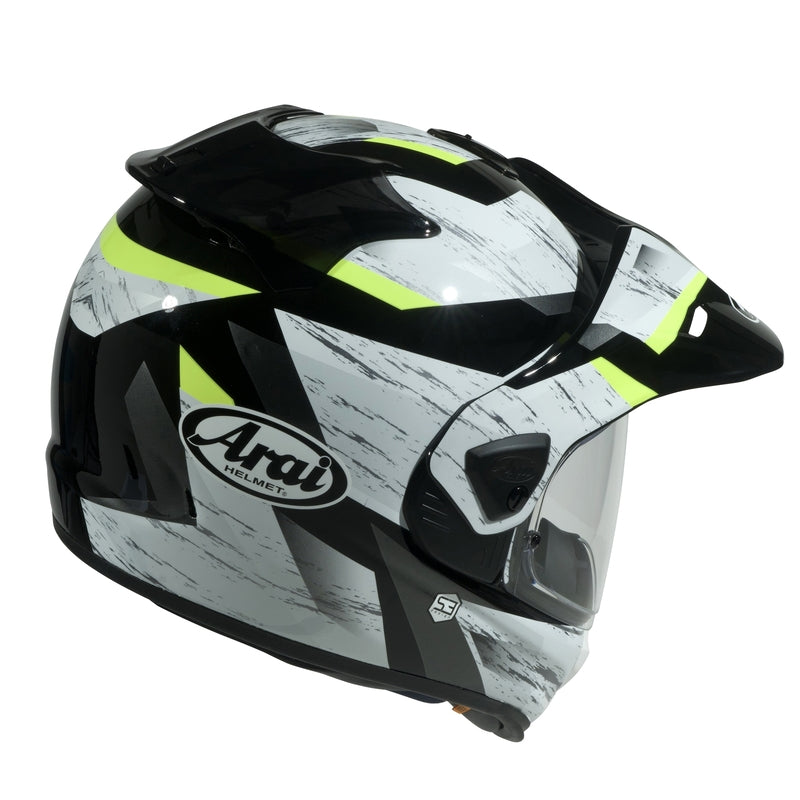 Casque ARAI Tour-X5 - Anodize Yellow, Red ou Tricolour