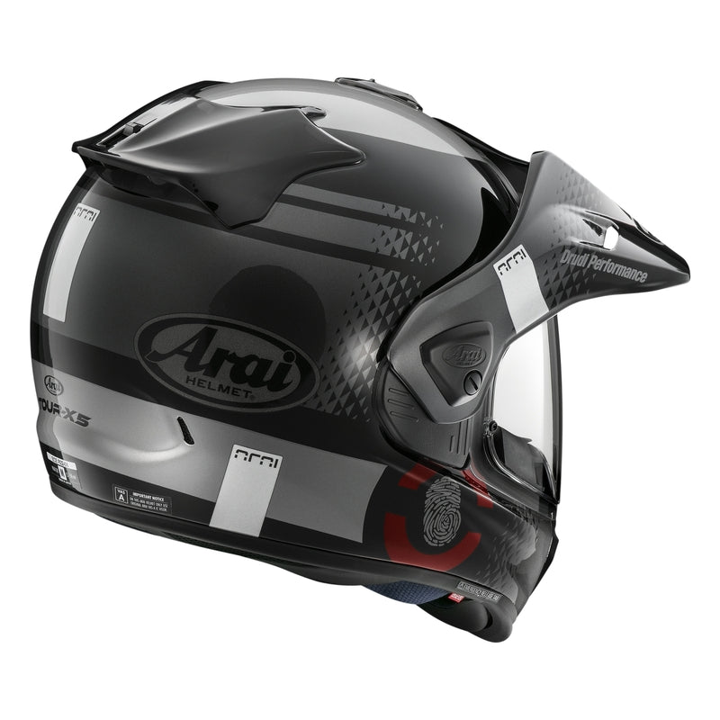 Casque ARAI TOUR-X5 Print - noir