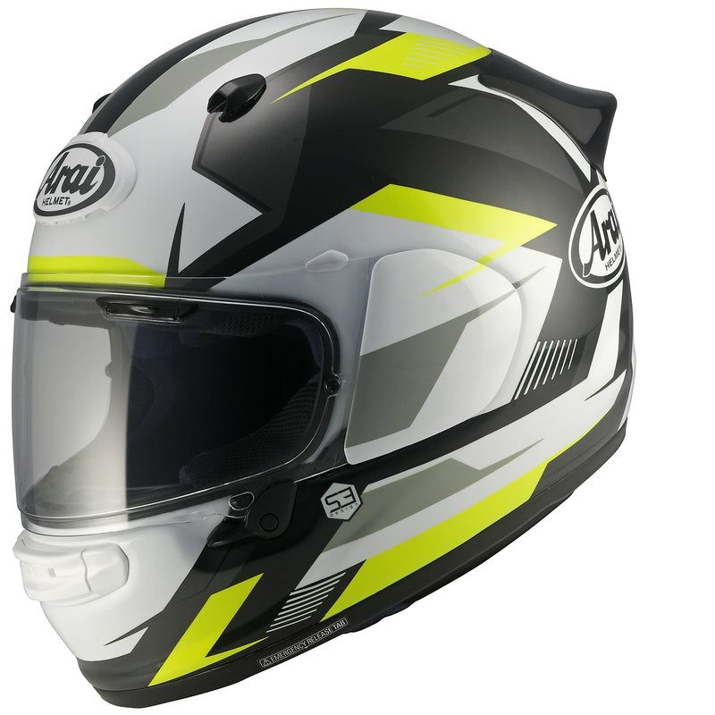 Casque ARAI QUANTIC Supra - bleu / rouge / jaune