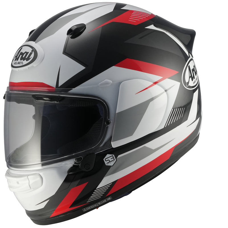 Casque ARAI QUANTIC Supra - bleu / rouge / jaune