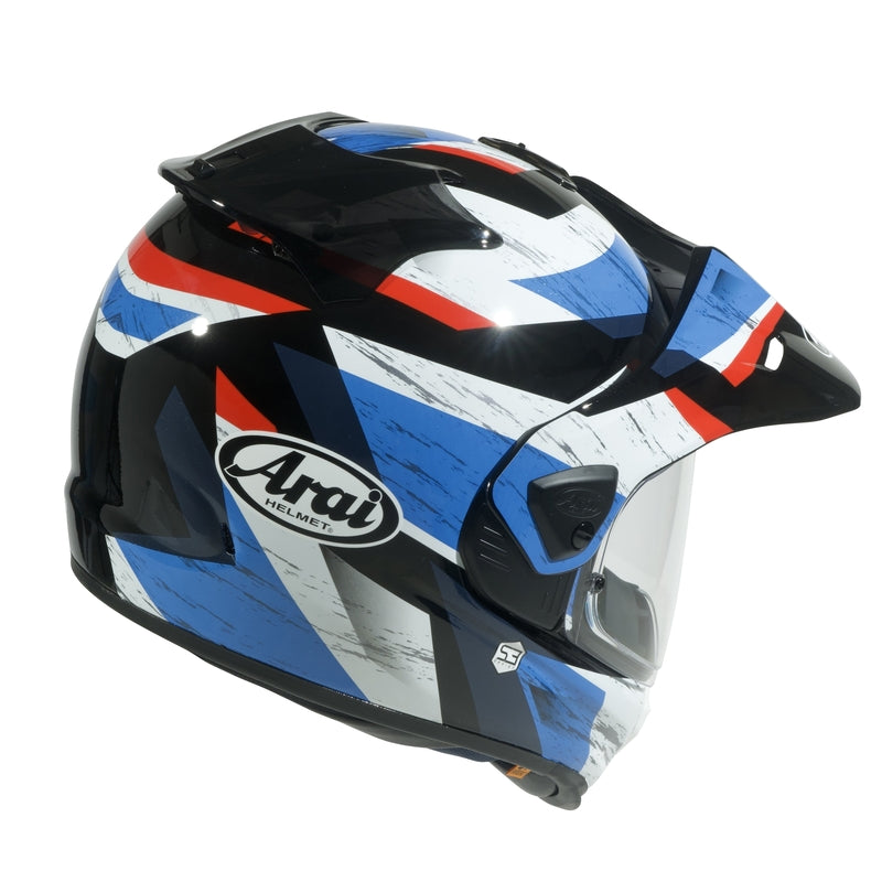 Casque ARAI Tour-X5 - Anodize Yellow, Red ou Tricolour