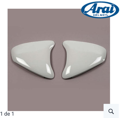 Paires de pivots Arai szr vas blanc brillant