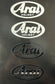 Stickers ARAI 10/5 cm