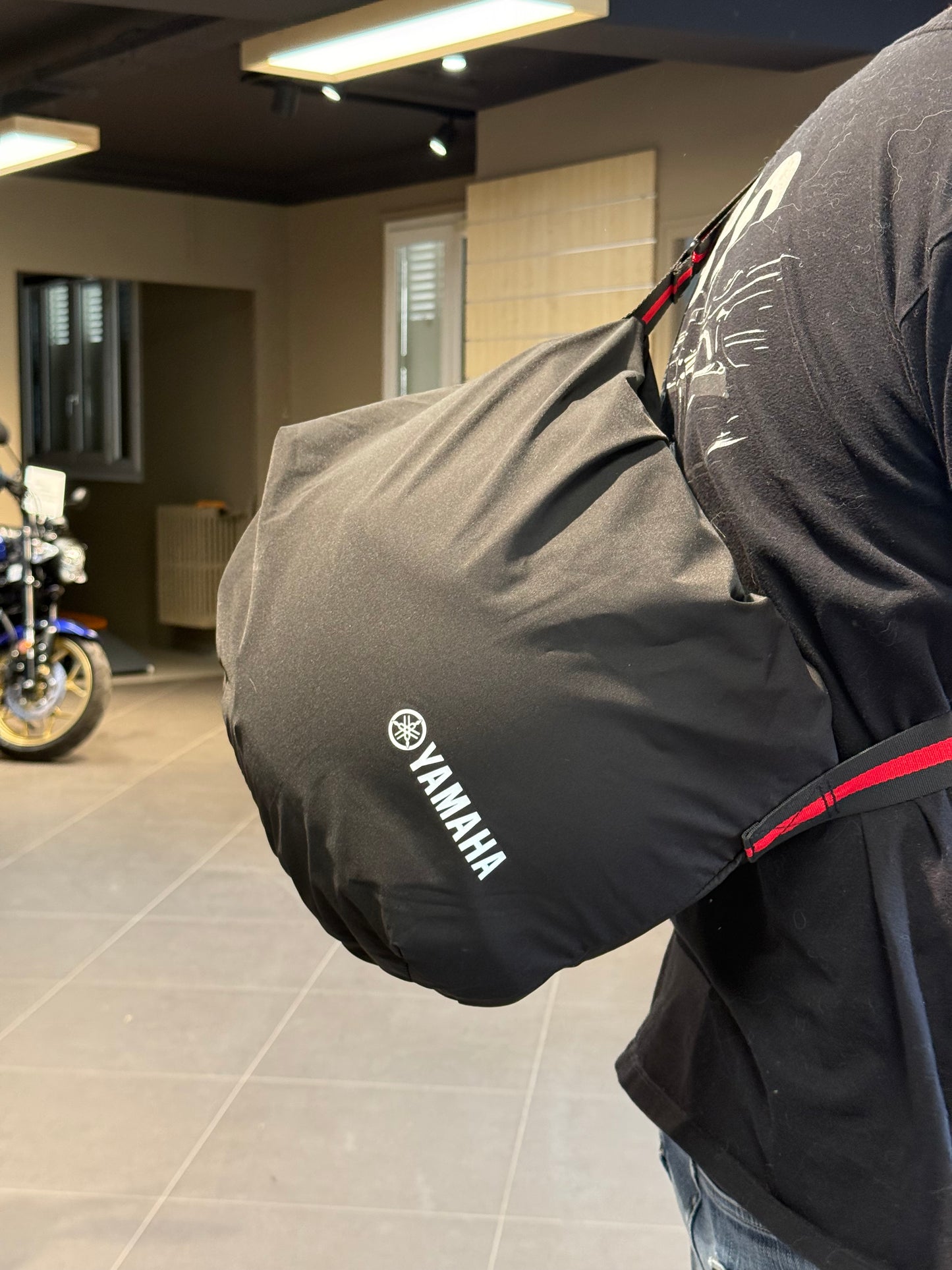Housse de transport Yamaha pour casque moto et scooter