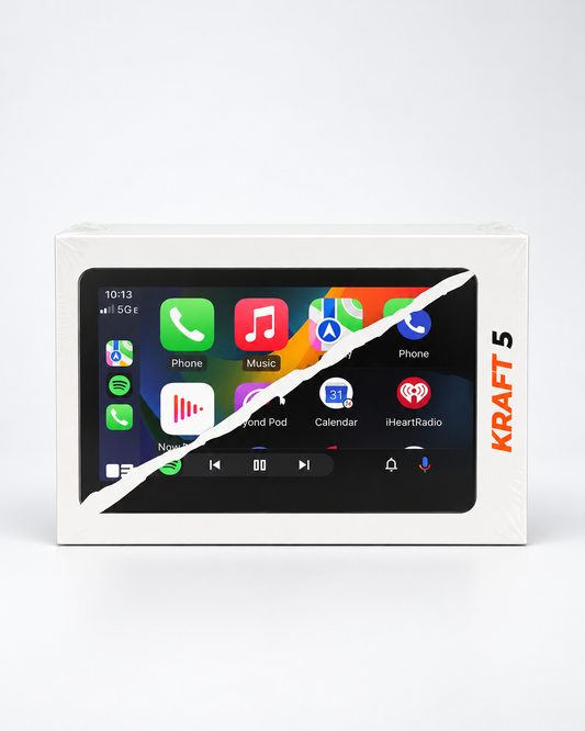 KRAFT 5 – Écran GPS CarPlay & Android Auto 5" pour BMW RT / K1600