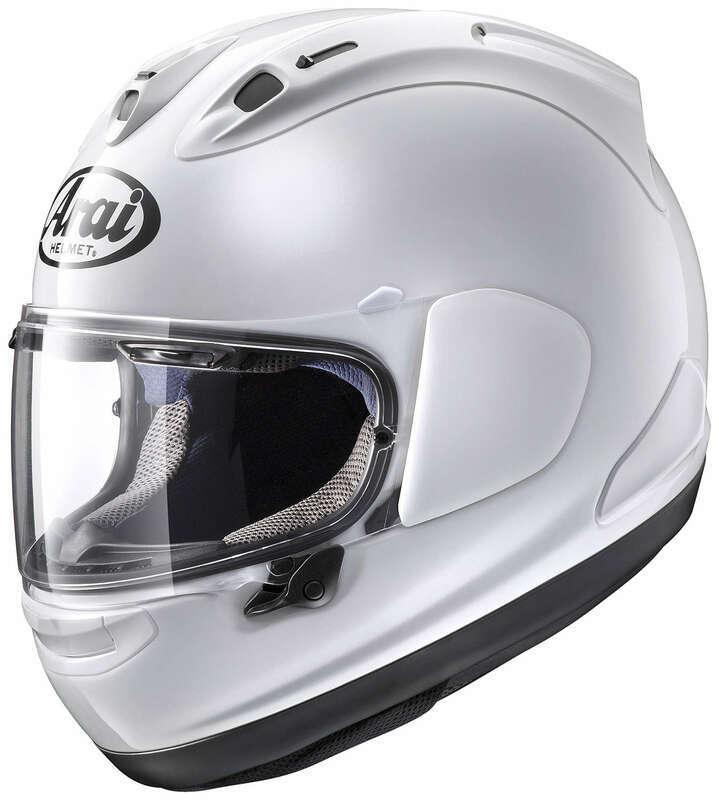 Casque ARAI RX-7V EVO Diamond White - Blanc brillant