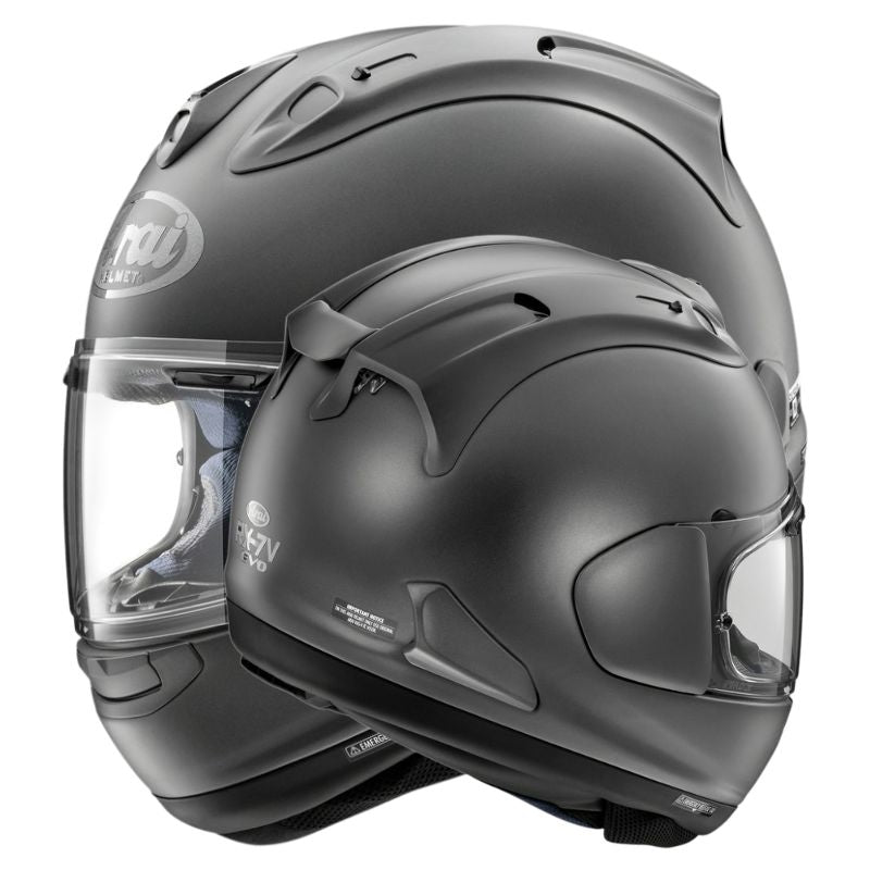 Casque ARAI RX-7V EVO - Frost Gun Metallic - Gris mat