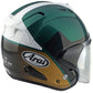 Gros plan sur les diffuseurs du casque Arai SZ-R VAS EVO inspirés du RX-7V EVO