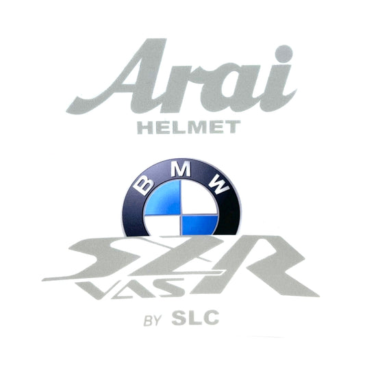 Stickers ARAI SZR VAS Deco BMW (avant/arrière)