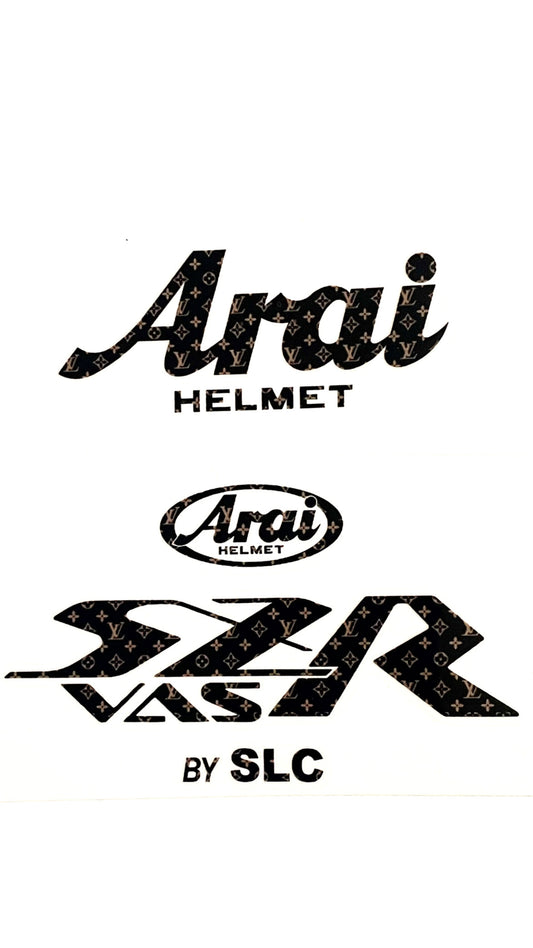 Stickers ARAI SZR VAS Deco LV (avant/arrière)